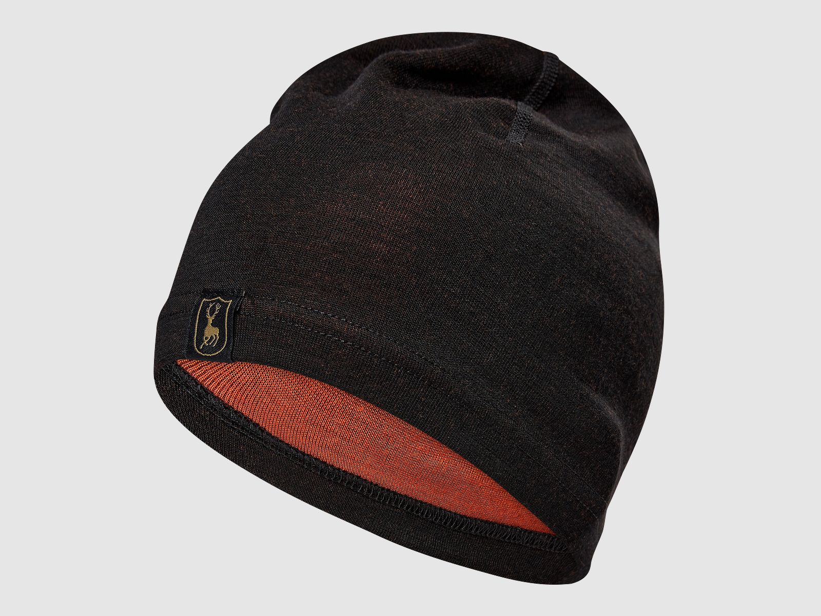 Quinn Merino-Beanie - Black Oak – Size: ONE SIZE