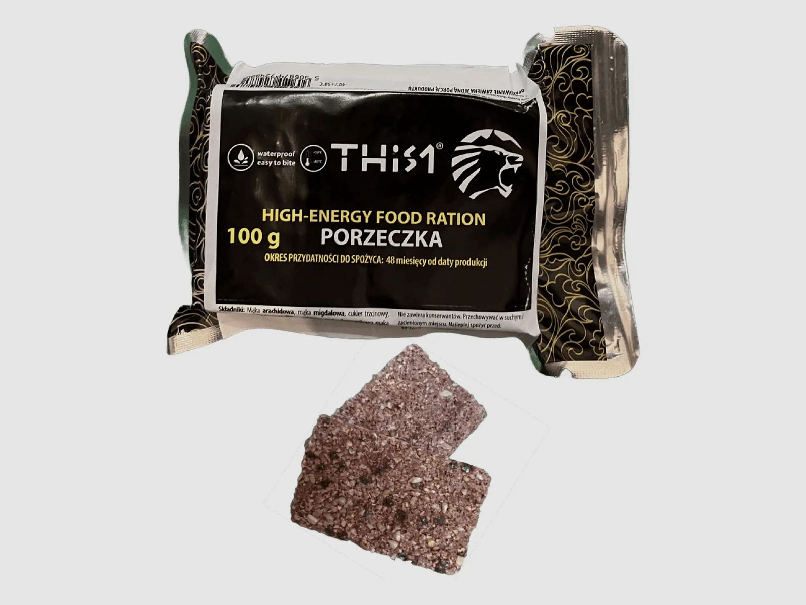 THIS 1 THIS 1 Riegel Survival Bar Schwarze Johannisbeere