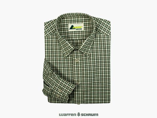 Camisa Skogen Hemd Kent Cuadro Oliva