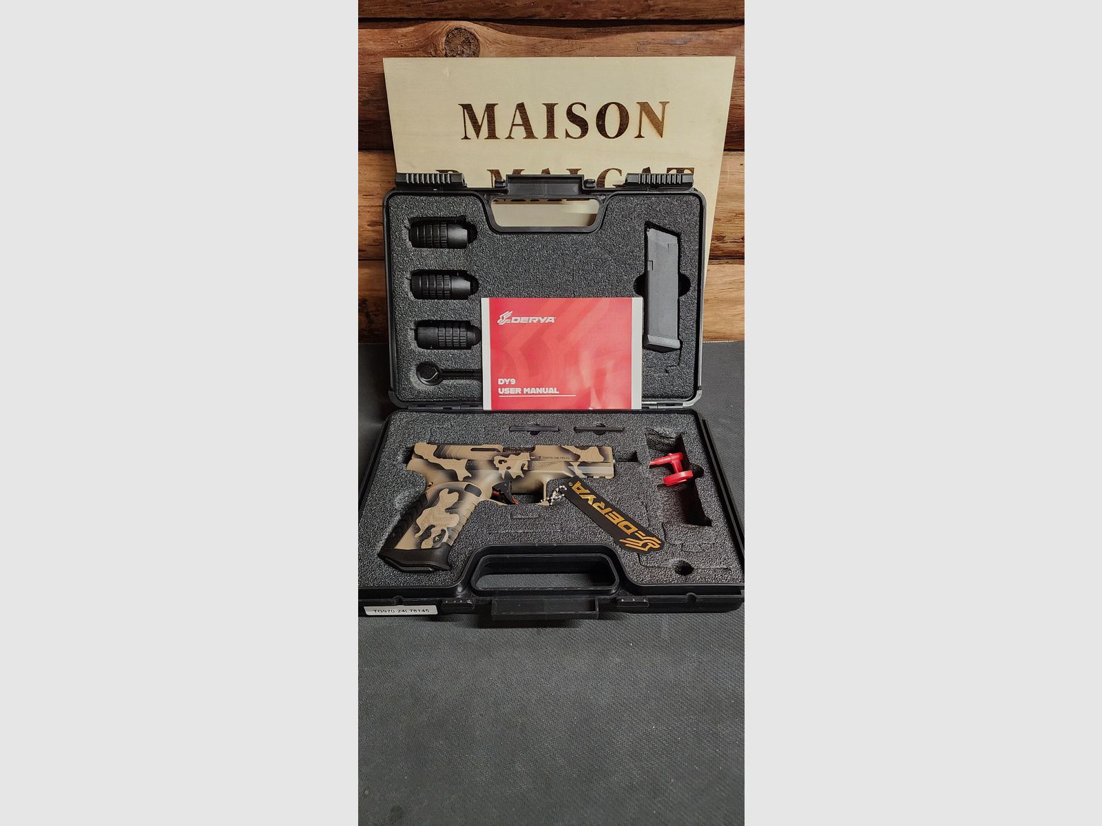 DERYA DY9 Camo Optics Ready cal. 9×19 (auf Bestellung), Bild 2 von 11