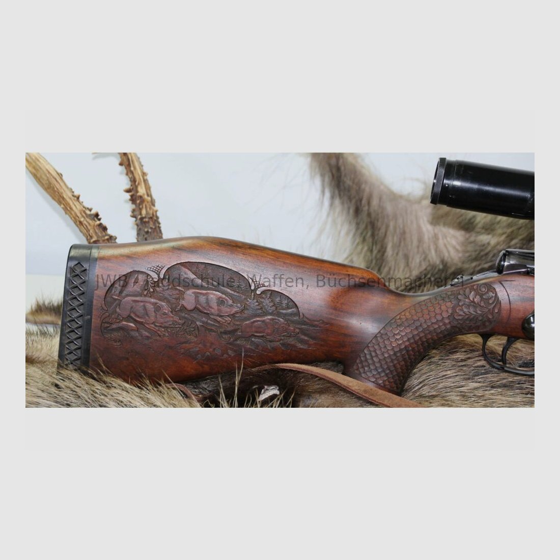 Sauer & Sohn 90 Stutzen mit Nickel 2,5 - 9 x 50 6,5x57