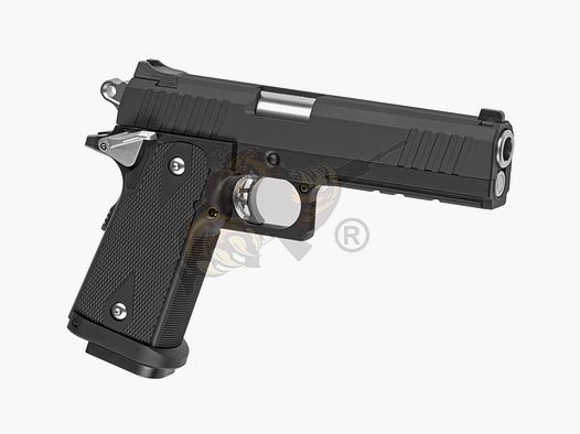 Hi-Capa AEP Tokyo Marui in Schwarz - Airsoft Pistole - max 0,5 Joule