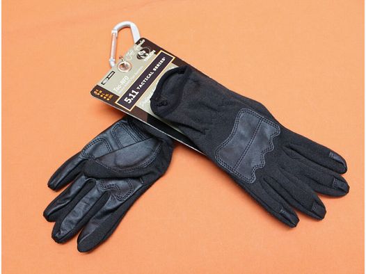 5.11 5.11 Tac-NFO Enhanced Flight Glove (59304) 019 Black/ Taktischer Handschuh aus NOMEX u. Leder Größe S