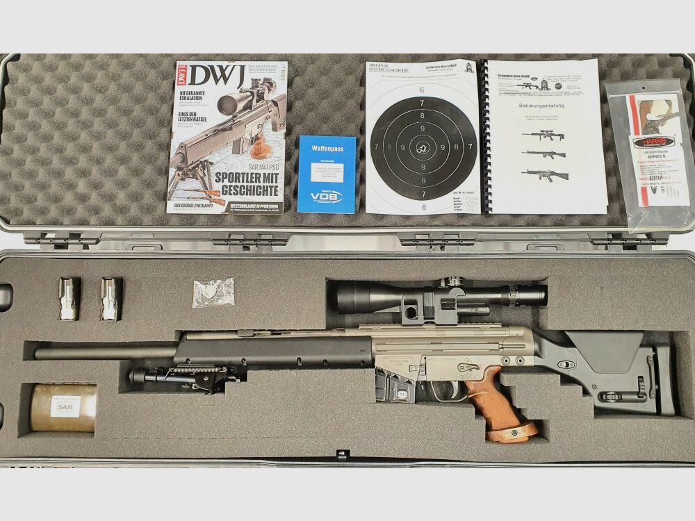 SAR Schwaben Arms GmbH M41 PSG Präzisionsgewehr Kaliber TESTBERICHT VERSION