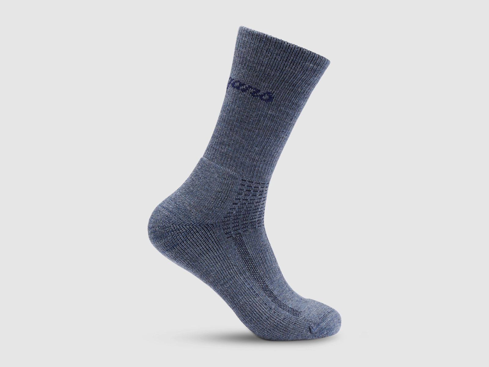 Bergans Allround Mid Merino Cushioned Sock Granite Blue/Navy Blue 38-40