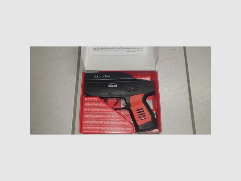 Walther Red Hawk Umarex ROT CO2 4,5mm .177 Diabolo Pistole Redhawk