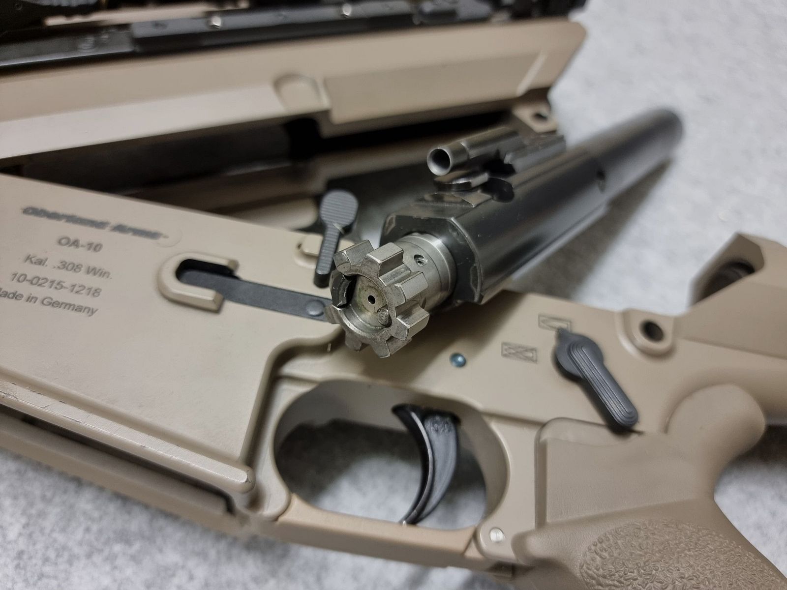 Oberland Arms DMR-E - Kal .308 Win - AR10 OA10 mit einstellbaren Gasblock, Geissele Abzug - Behördenmodell