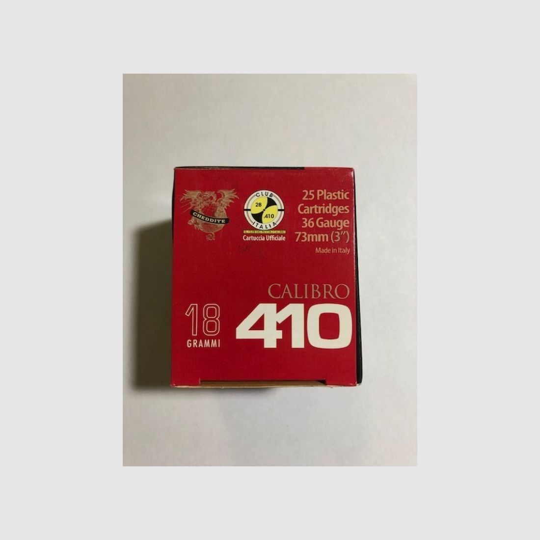 CHEDDITE CARTRIDGES BULLETS C410 PB 8, image 2 of 2