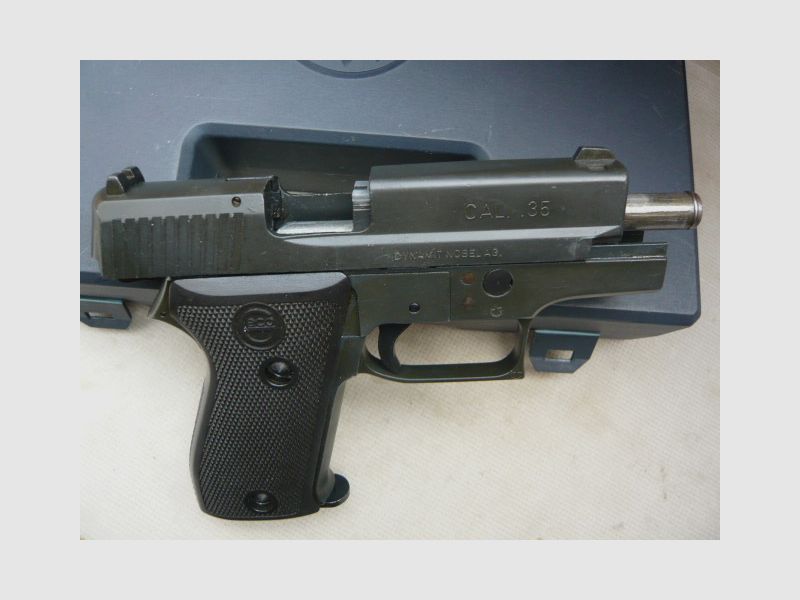 Pistole GECO Mod. P 35 im cal. .35 neuwertig
