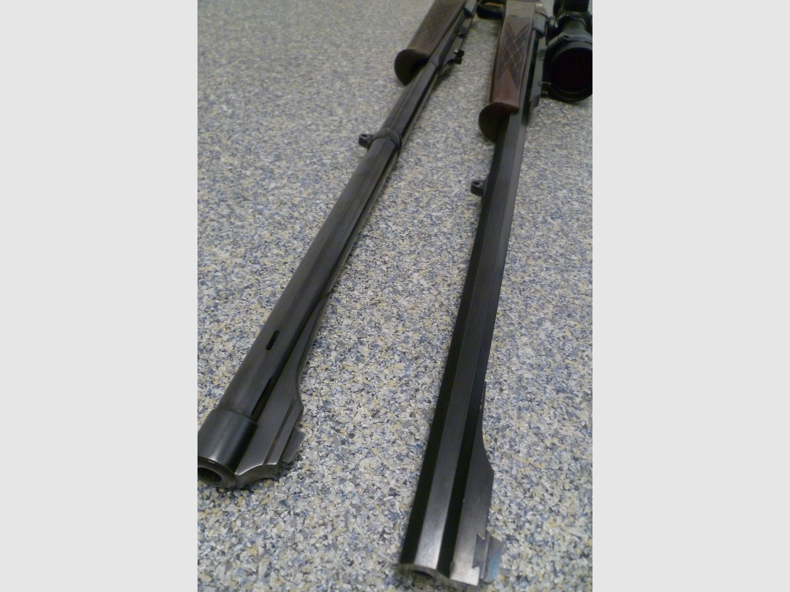Blaser Kipplaufbüchse K770 5,6x50R Magnum mit Austauschlauf K77 8x68S