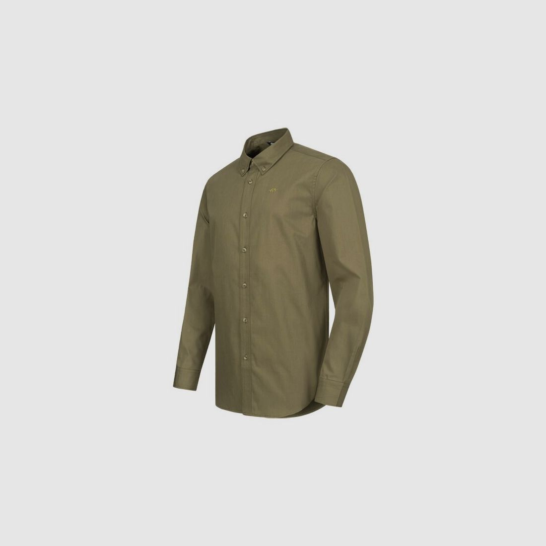 Blaser shirt Tristan 22 dark olive