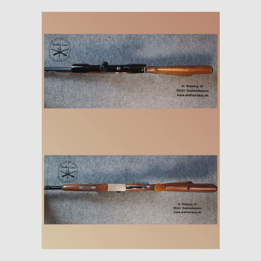 Krieghoff Ulm Ultra with ZF Zeiss Diavari 1.5-6x42