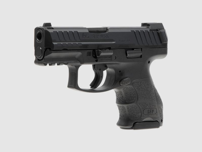 HECKLER & KOCH SFP9SK-SF Push Button, cal. 9 mm Luger, black