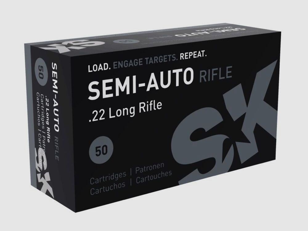 SK Nammo Schönebeck Semi-Auto Rifle LRN 40grs 50St .22lr