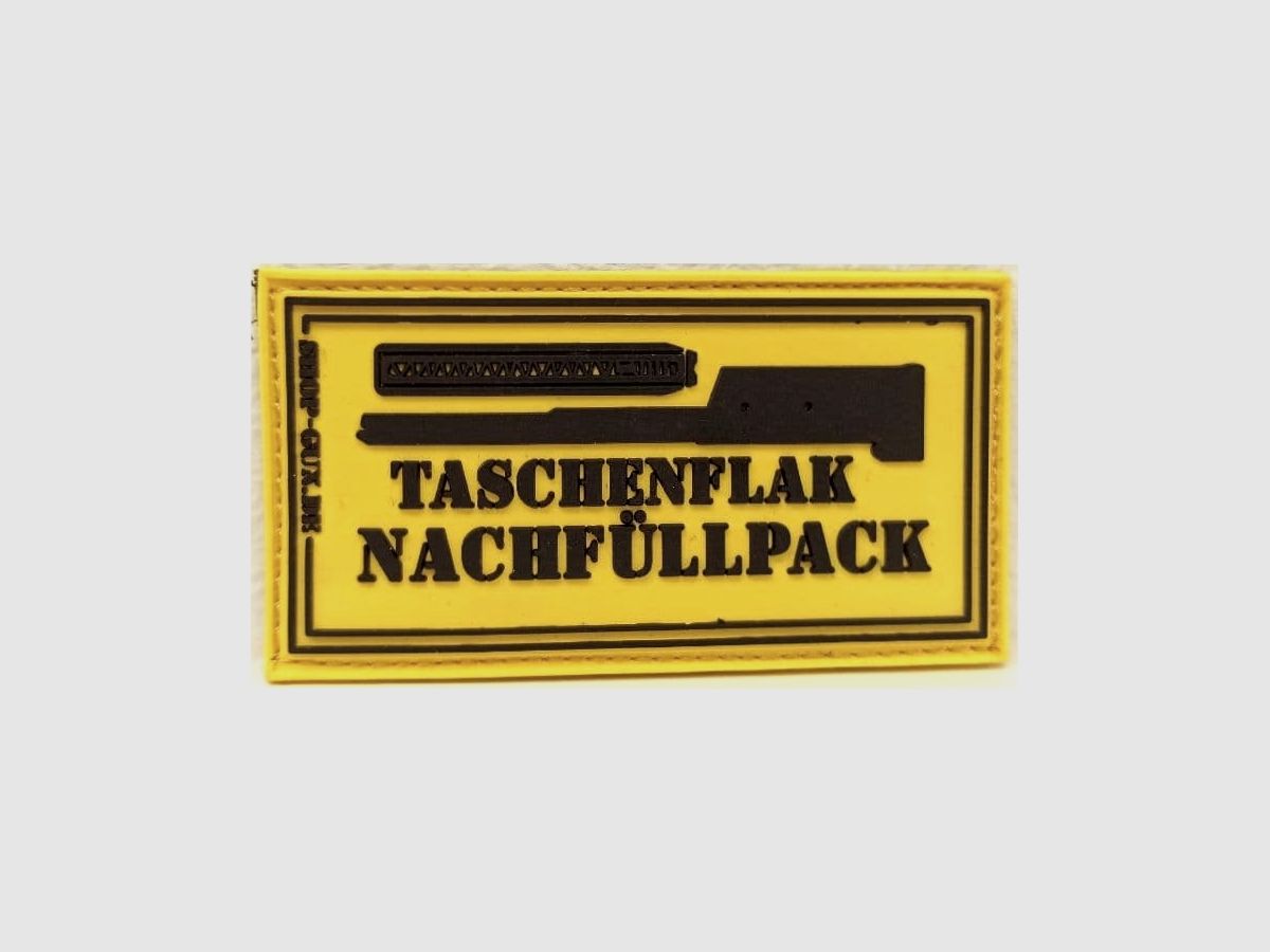 "Taschenflak Nachfüllpack"-Patch