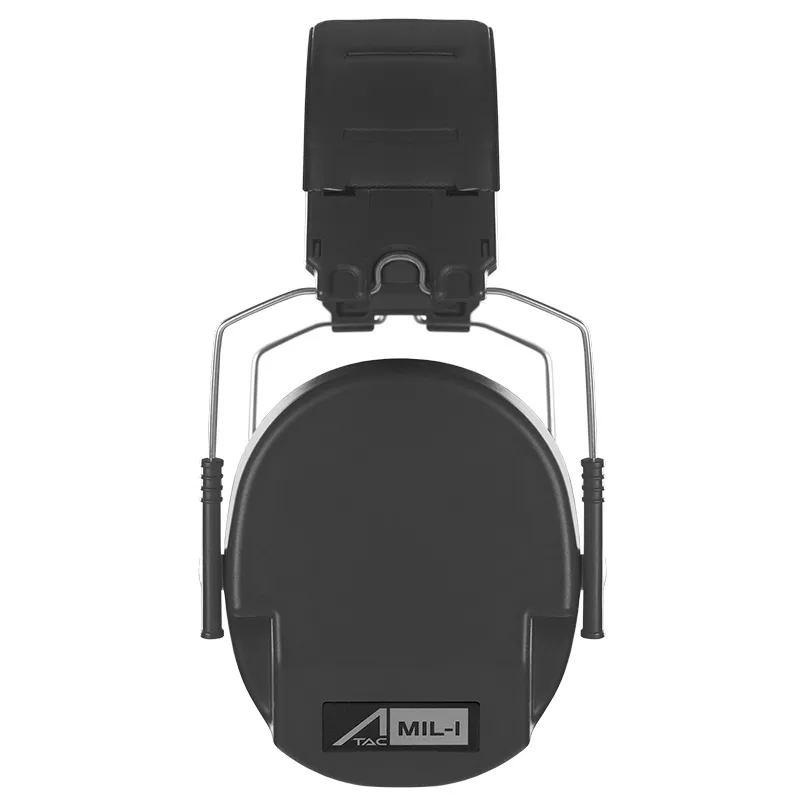 Taktyczne słuchawki pasywne ACE Schakal, MIL-I Ear Defenders, spełniające normy militarne, czarne., zdjęcie 3 z 6