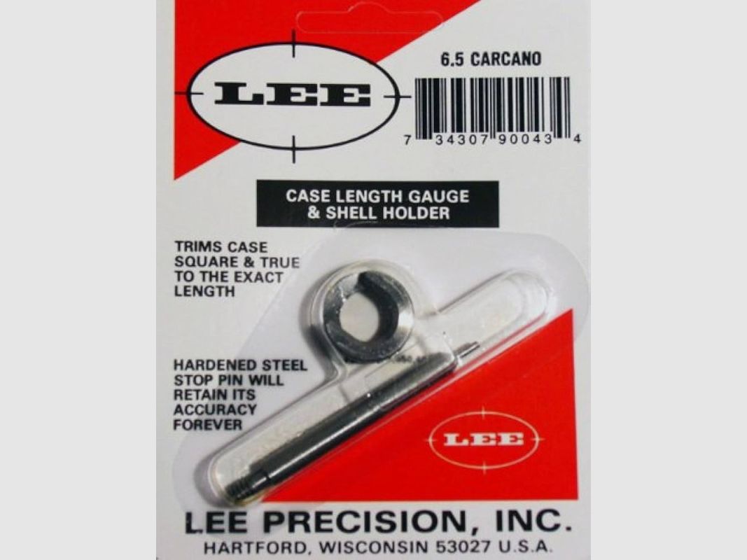 LEE MEDIDOR DE LONGITUD DE CARTUCHO 6,5 CARCANO