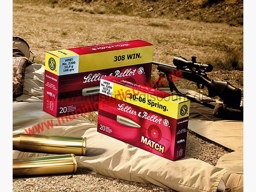 Sellier & Bellot 52 grs. Sierra Match King