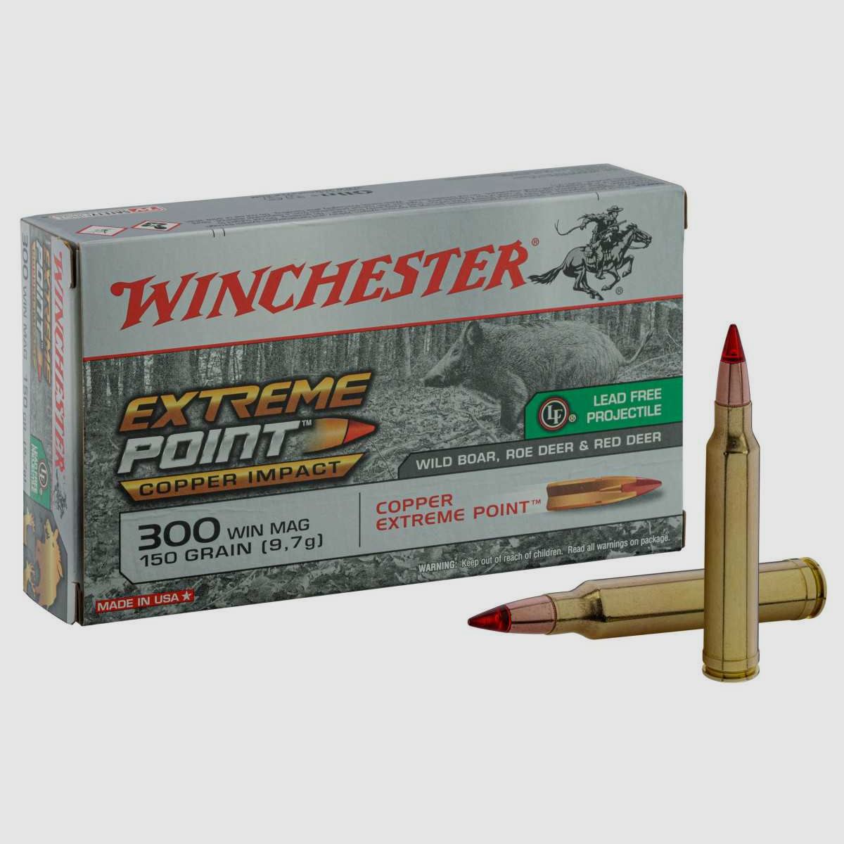 Winchester Extreme Point .300 Win Mag - 180 gr / 11.7 g, image 4 sur 6