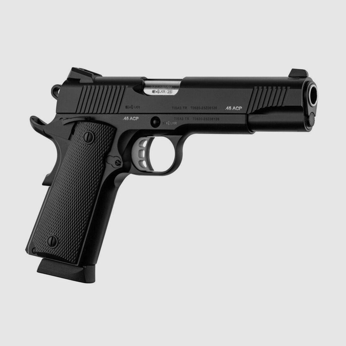 Pistola Tisas ZIG M 1911 nera 5" cal 9×19 mm, immagine 5 di 10