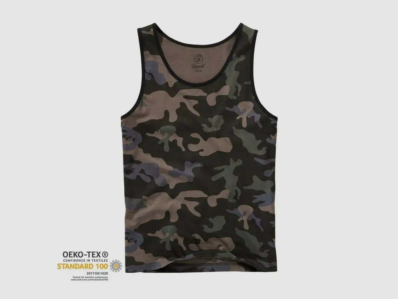 Brandit Brandit Tank Top - Darkcamo / S Uomini