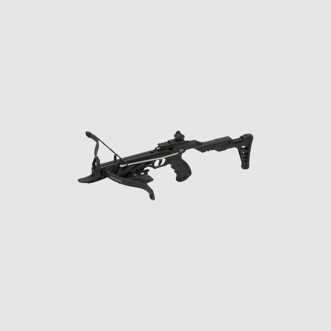 Pistolenarmbrust "ALLIGATOR II" , Farbe: Schwarz, 80 lbs / 35kg