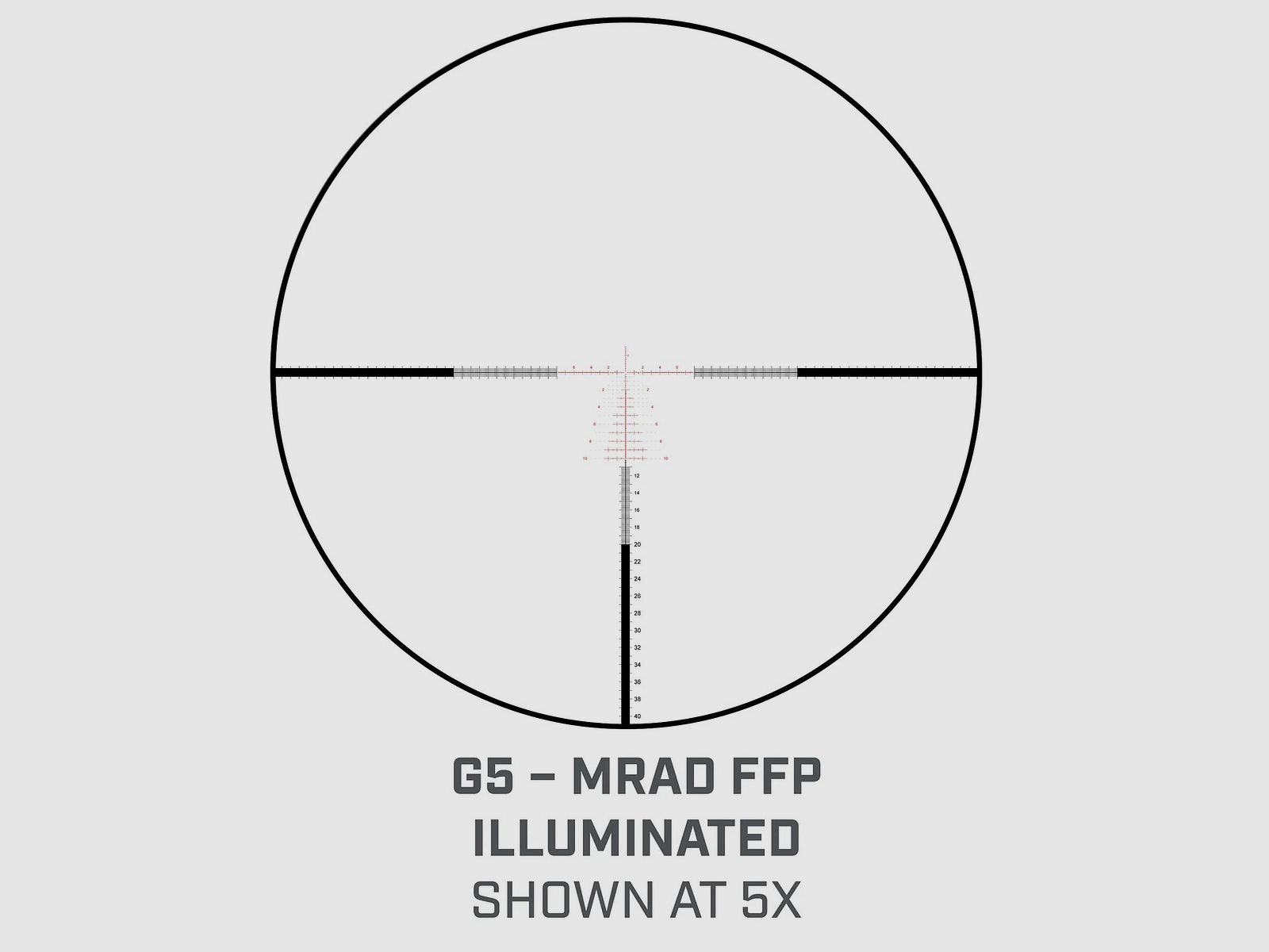 Bushnell Match Pro ED 5-30x56 lunette de tir – réticule G5i FFP – MRAD