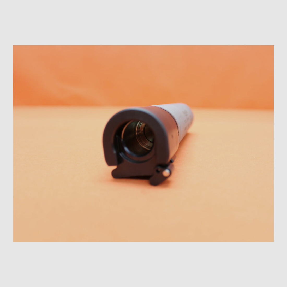 B&T AG silencer .308Win B&T AG Rotex-V OA-10 (SD-988065) stainless steel gray (Inconel/ Thermax) QD closure