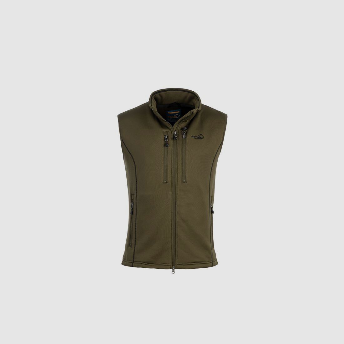 Arrak Outdoor Powerfleece Gilet Uomo Verde Oliva S