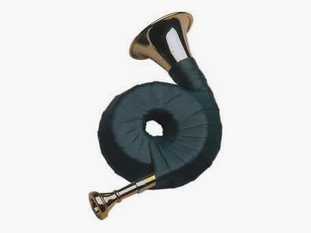 Taschenjagdhorn in B, 6windig