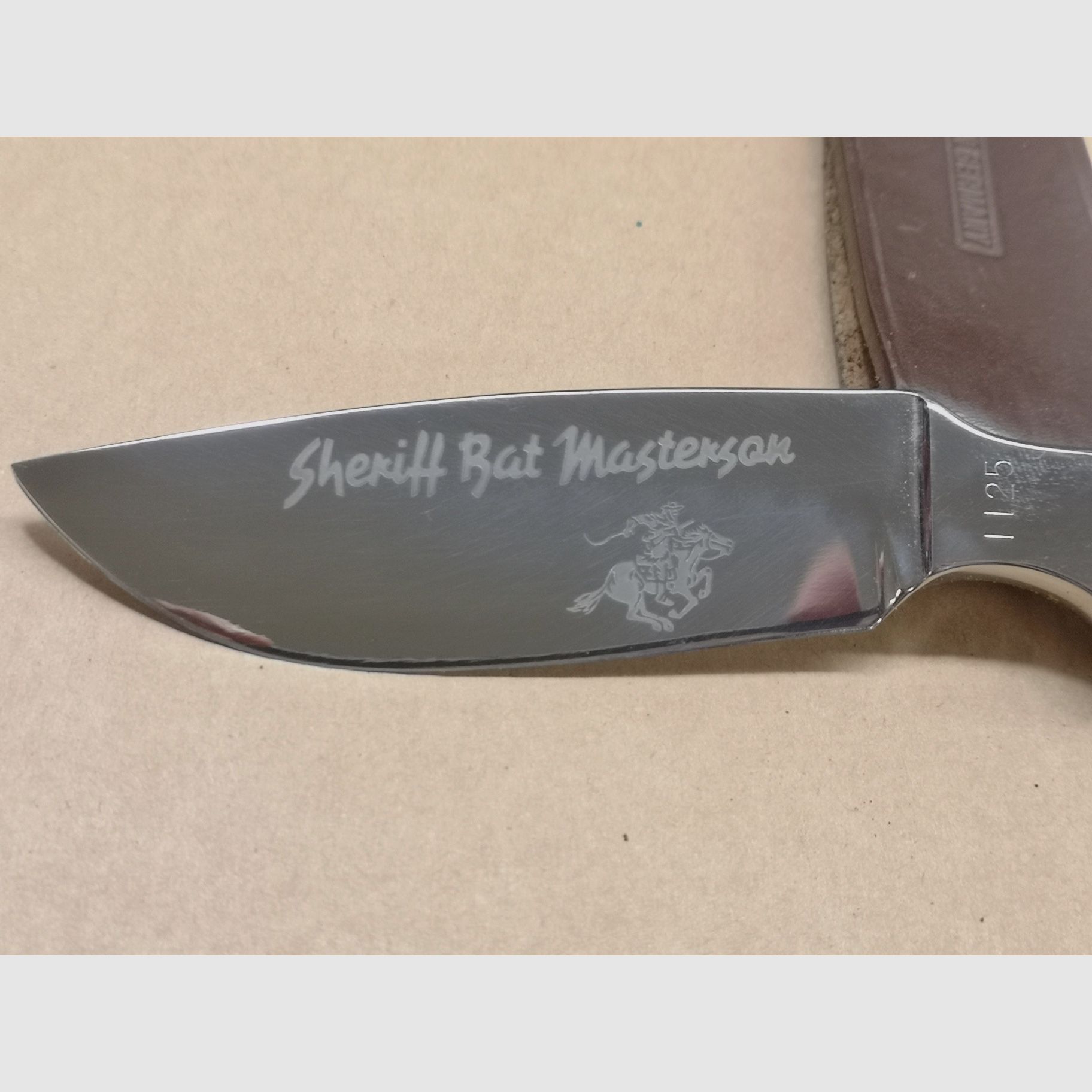 Jagdmesser Sheriff Bat Masterson 