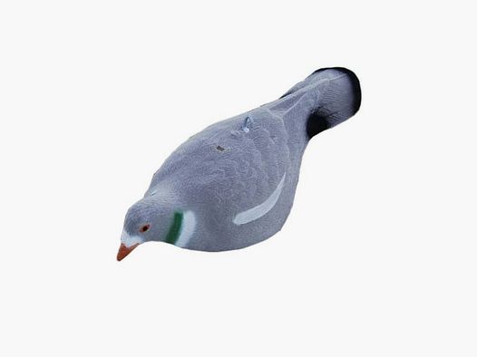 Beflockte, stapelbare Locktaube 41 cm