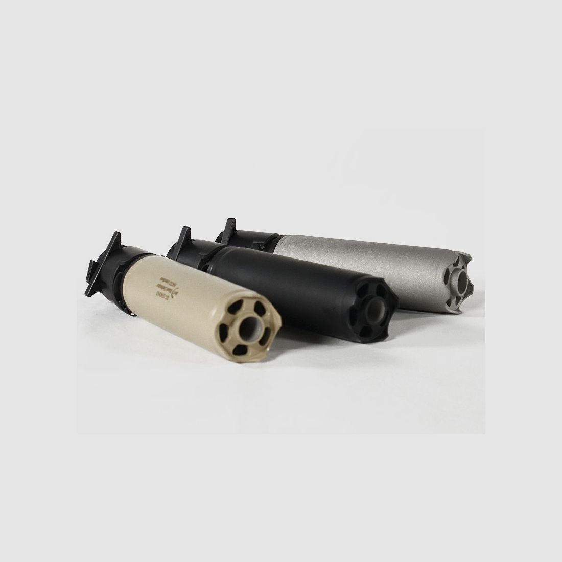 B&T Blast Deflector NATO / Rotex "extra lungo" Inconel, vuoto