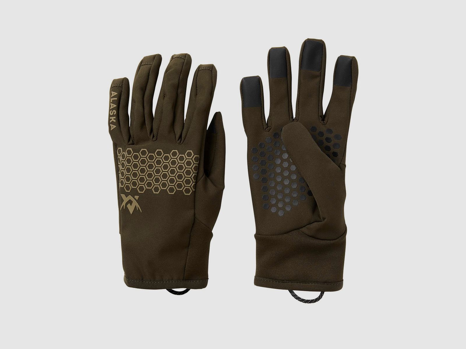 Alaska 1795 Chaser Stretch Handschuhe Solid Brown 11