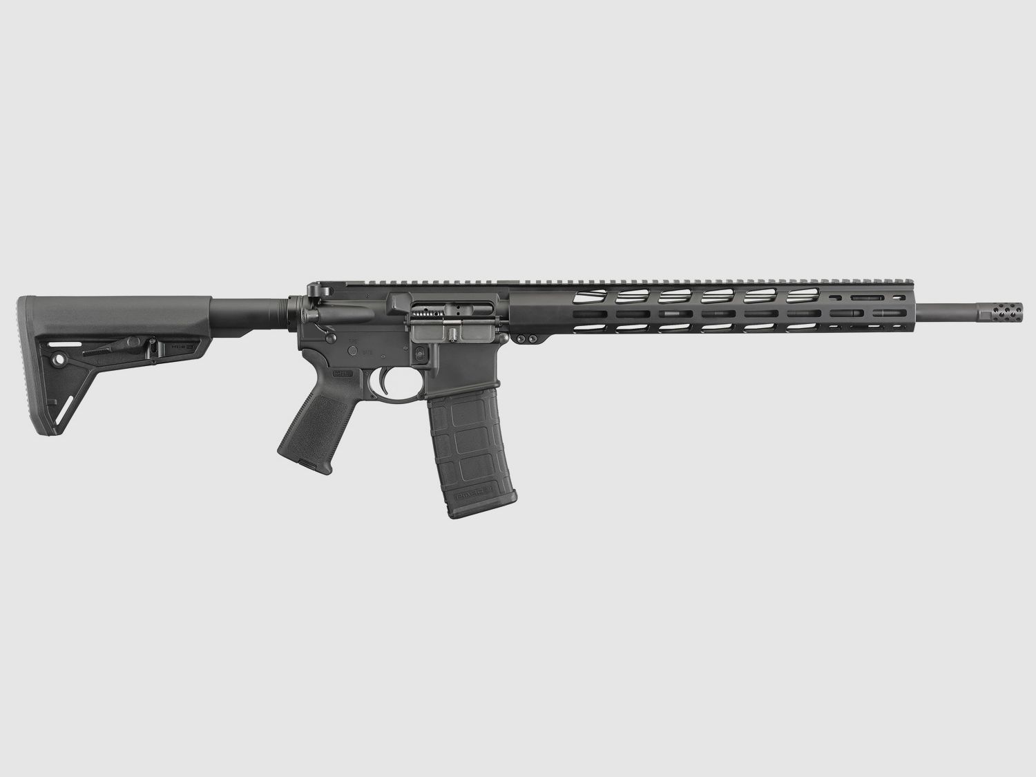 Fusil semi-automatique Ruger AR556 MPR .223 Rem. Longueur du canon : 18", Filetage : 1/2"x28, 30 coups