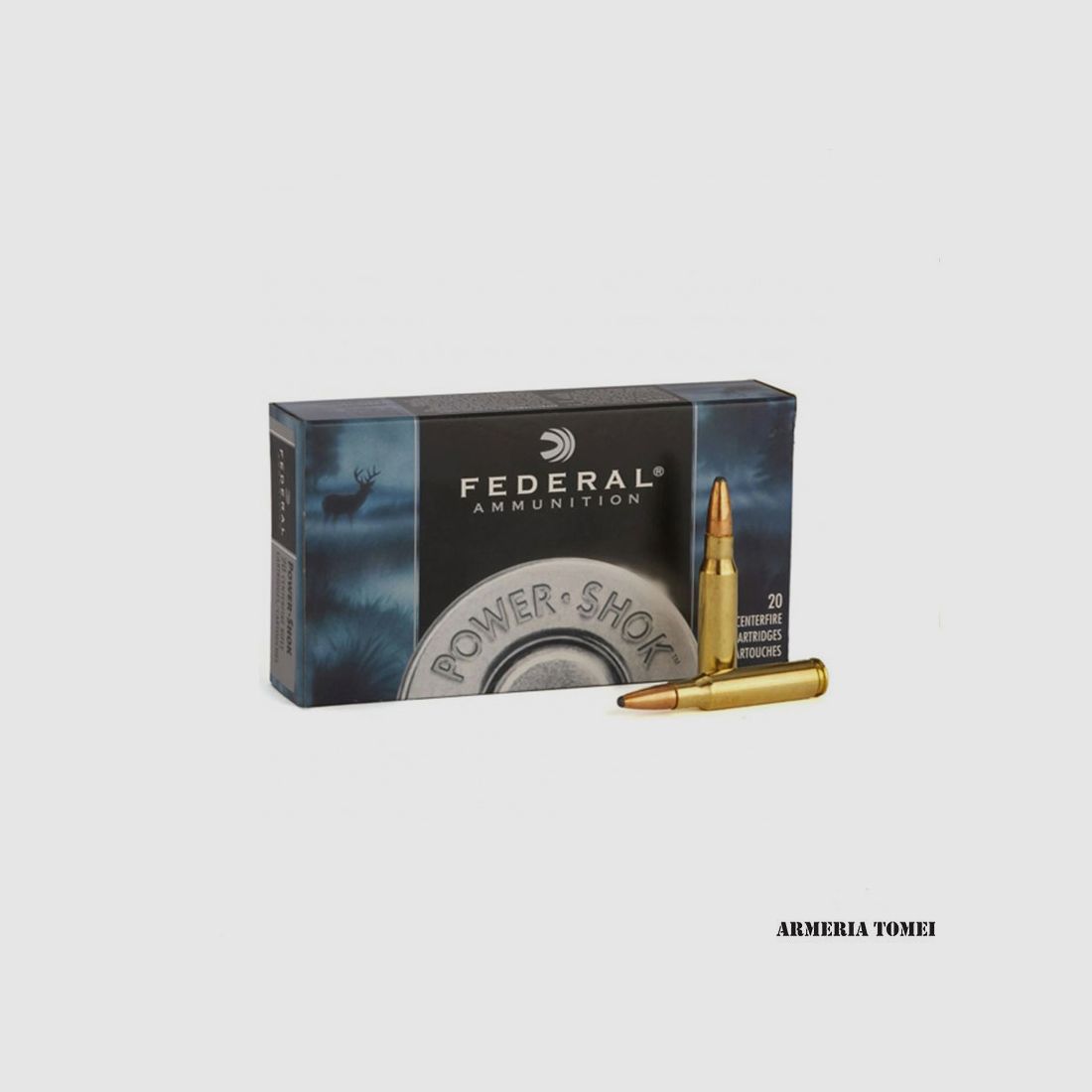FEDERAL – 30-06 180 GR Soft Point – Caja de 20 unidades.