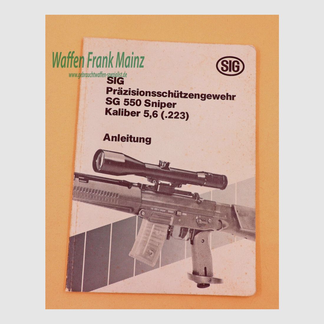 SIG / Schweiz Bedienungsanleitung SG 550