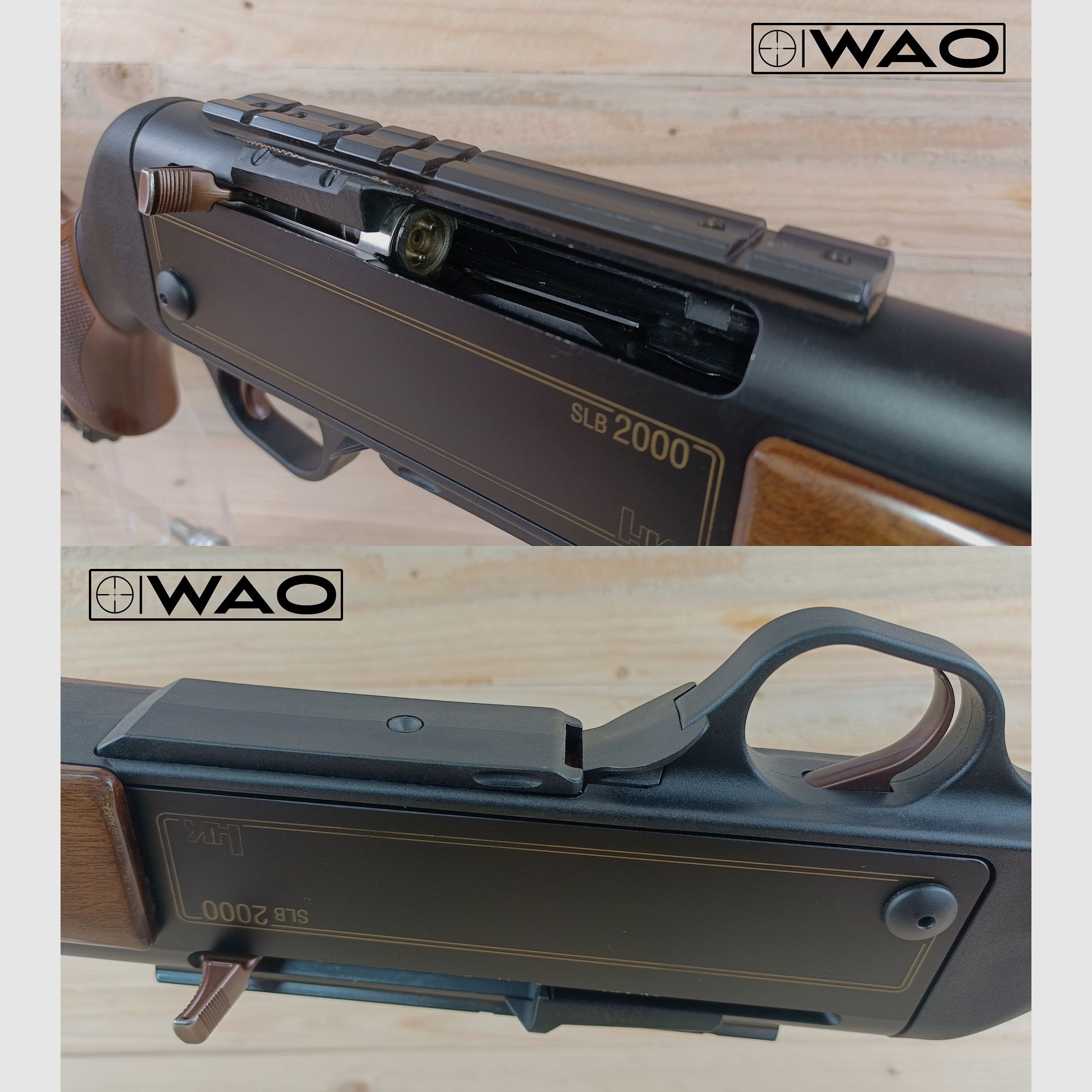 Self-loading rifle H&K SLB 2000 caliber .300WinMag - Heckler & Koch *SLB2000 with case deflector*, image 4 of 7