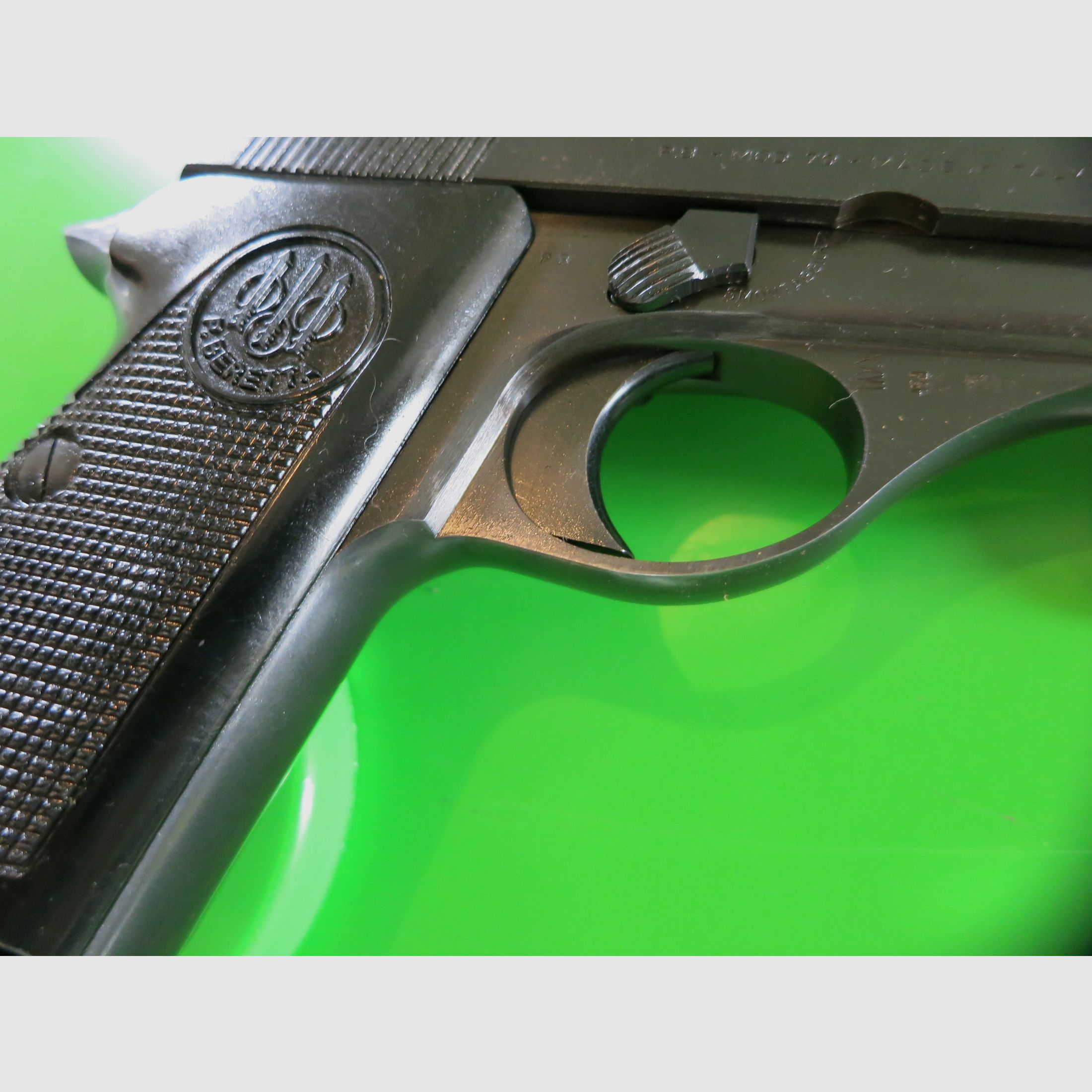 Halbautomatische  Beretta Modell 70,  7,65 mm Br. + Holster      #10