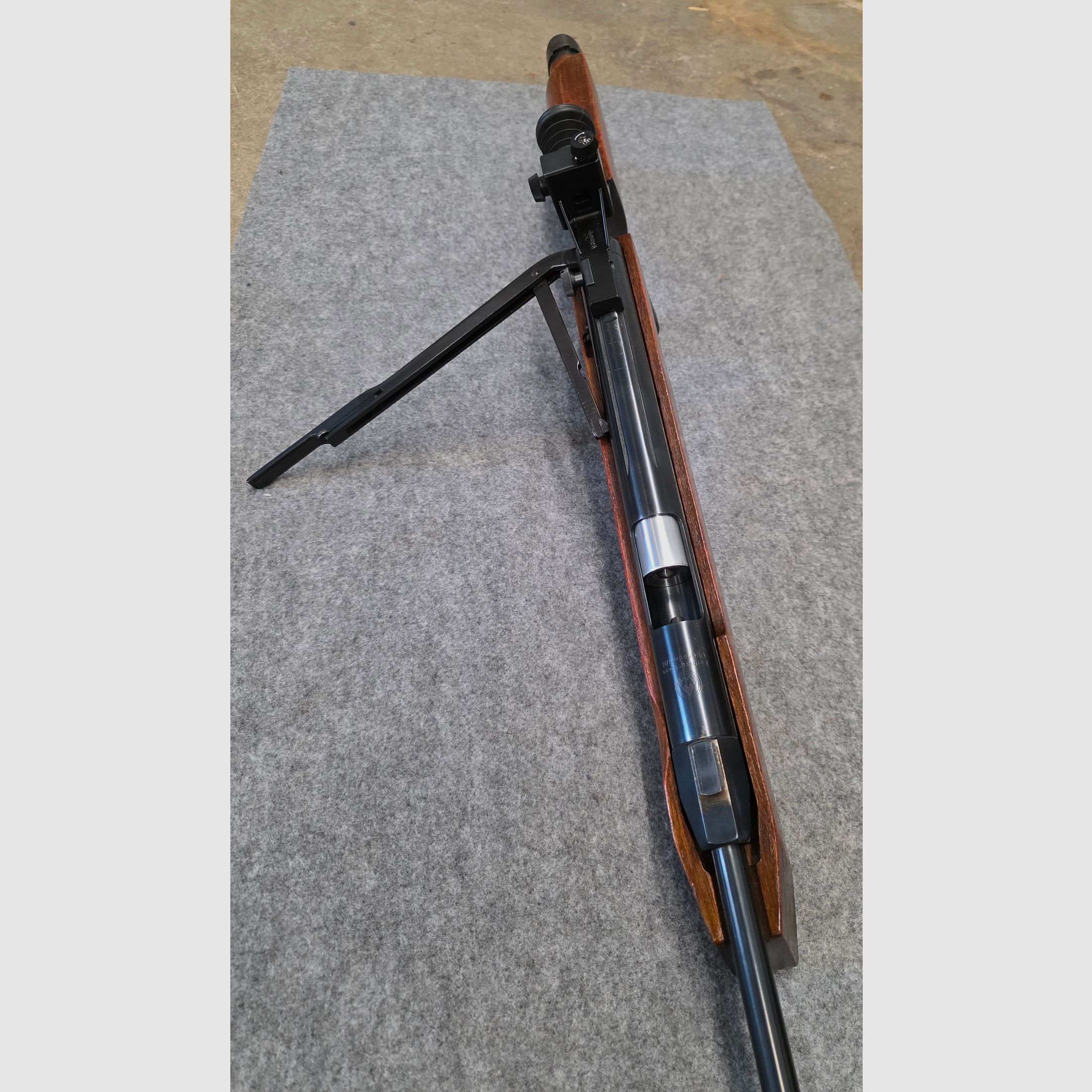 Linksschaft mancino sistema sinistro FWB supporto laterale Feinwerkbau Mod. 300S buone condizioni Cal. 4,5mm Diabolo