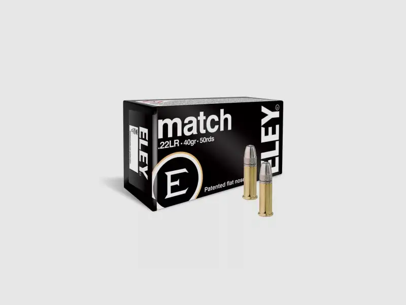 Munition .22LR ELEY MATCH 40gr