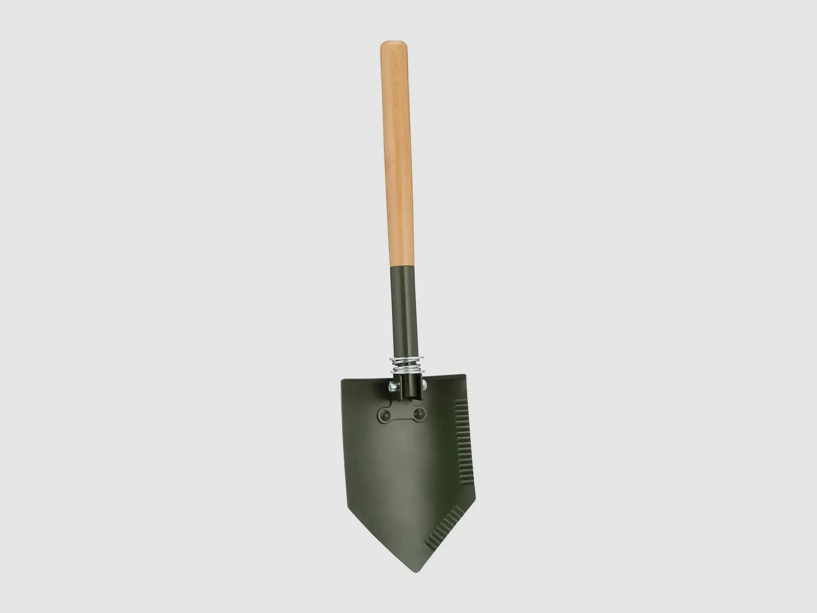 MFH MFH Pala Pieghevole Deluxe Manico in Legno 2 pezzi naturale