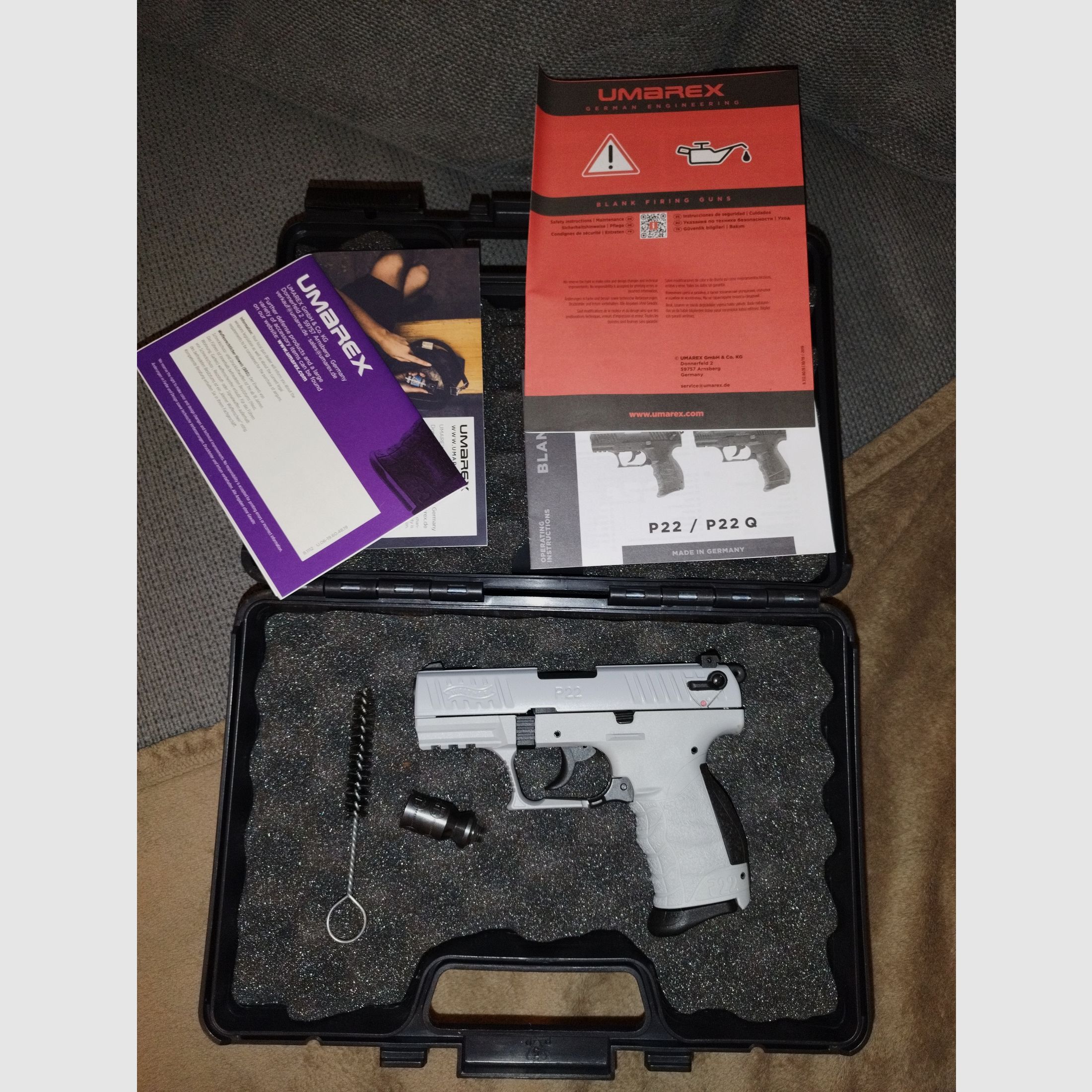 Walther P22/P22 Q Limited Edition "Concrete