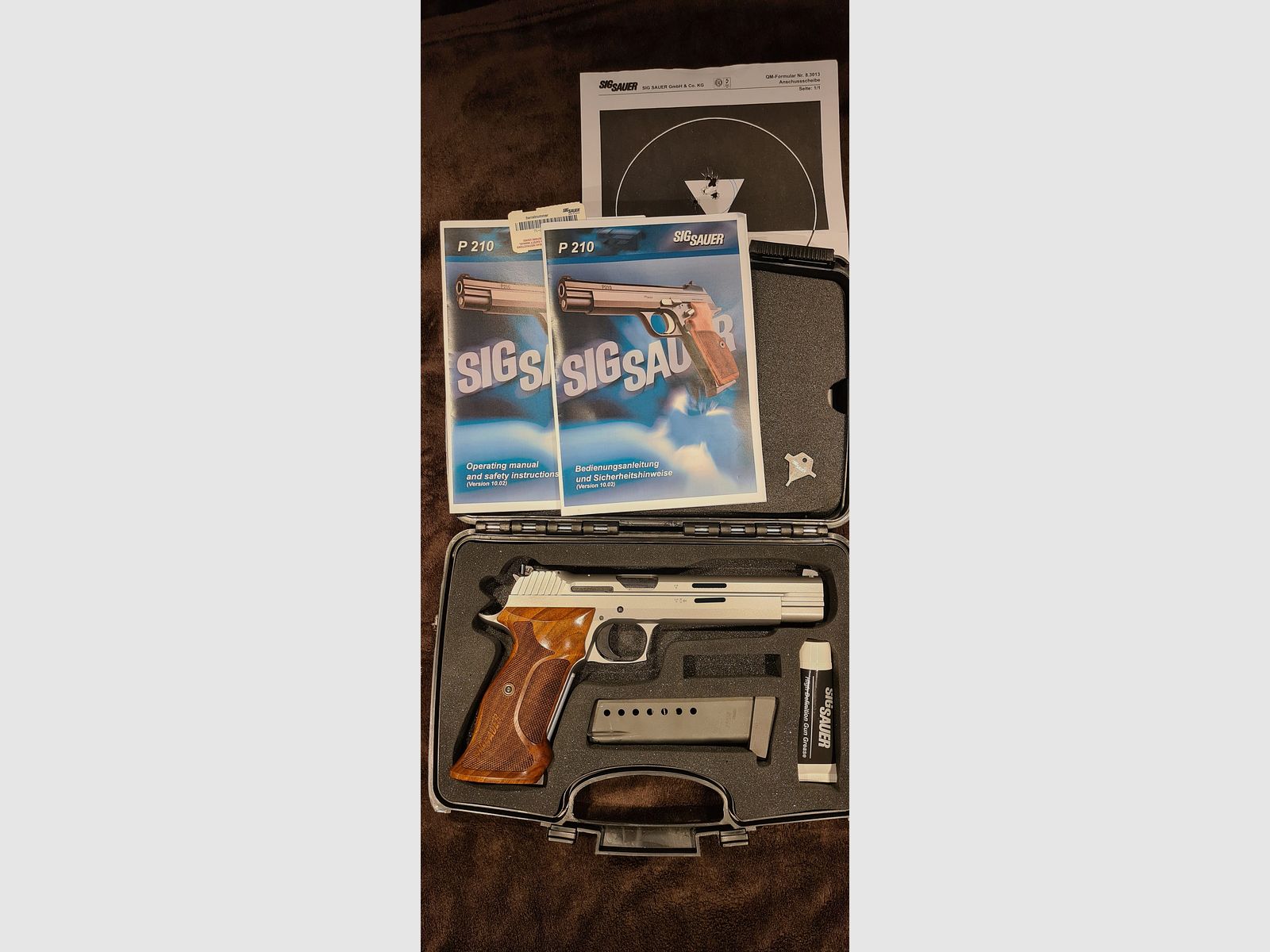 SIG SAUER P210 Super Target 6 Zoll