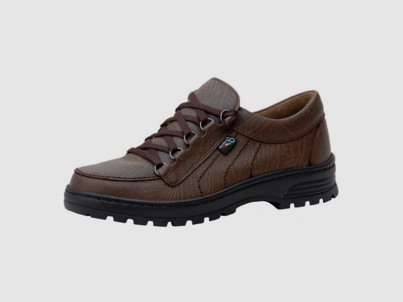 Halbschuh zum Schnüren - Lederfußbett