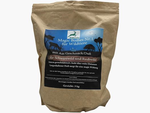 Wildlutscher Magic Boilies Nr1 Aas Duft