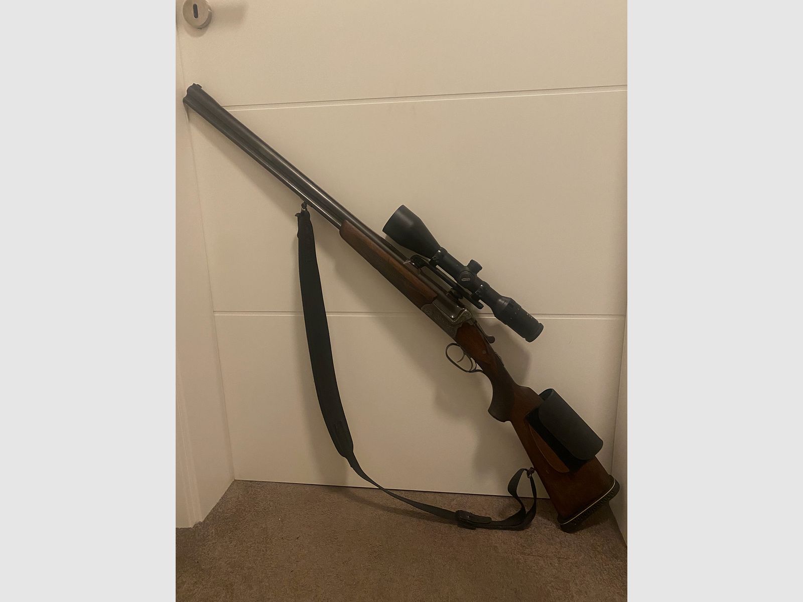 Bockbüchsflinte BBF Sauer 54 with Meopta R1r 3-12x56 RD