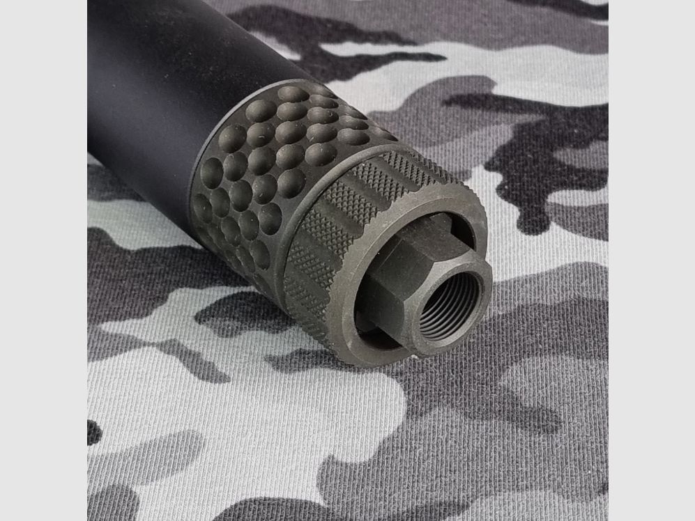 Silenziatore Wyssen Defence WD-Atto9 M13.5x1 sinistro 9mm Para, immagine 2 di 3