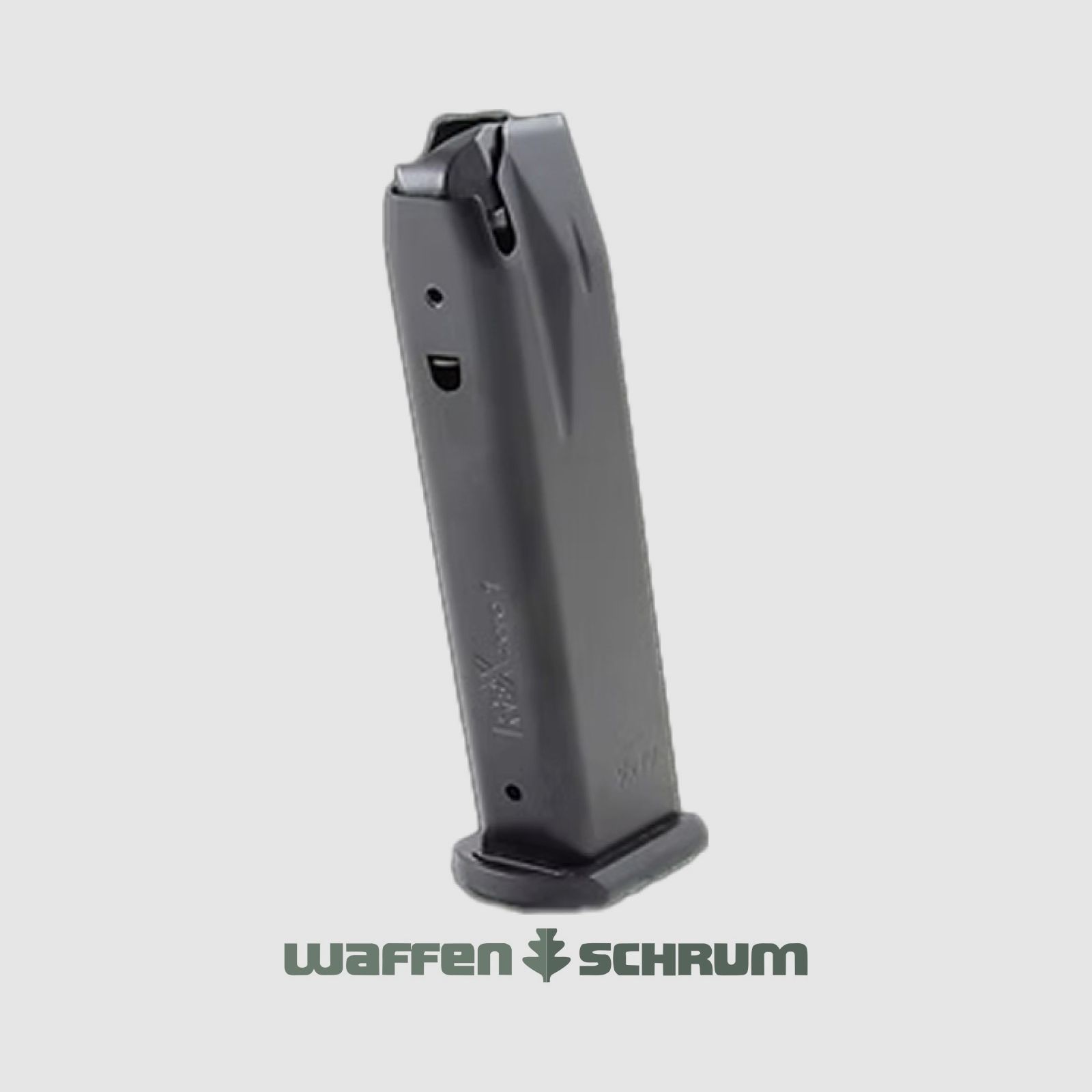 Arex Magazin AREX ZERO 2S & Tac 9mm Luger 18 Schuss, mit flachem Magazinboden