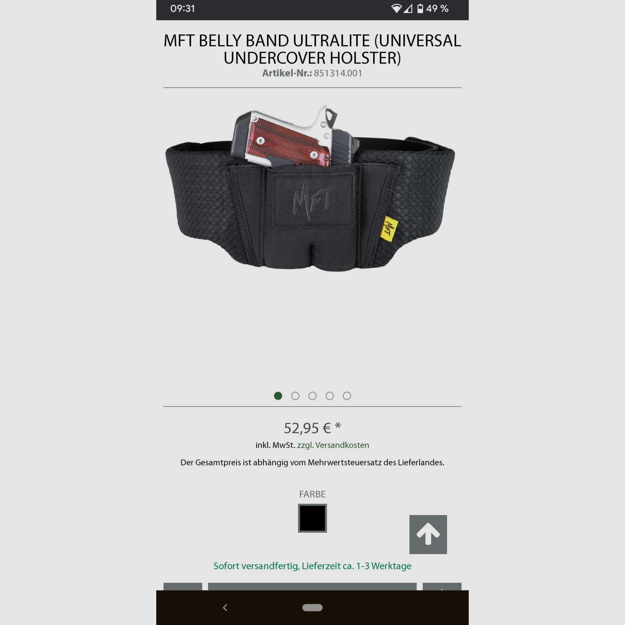 Universal Undercover Holster